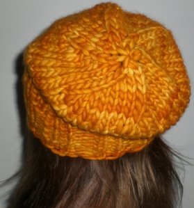snowboard hat slouchy view back